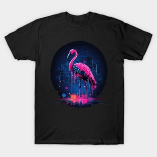 Cyberpunk flamingo T-Shirt